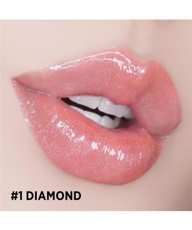 UNICORN GLOW Luminous Lip Gloss - Diamond 0.18 oz. Moisturizing & Hydrating Shimmery Finish - Buy Online on SooperMarket.com