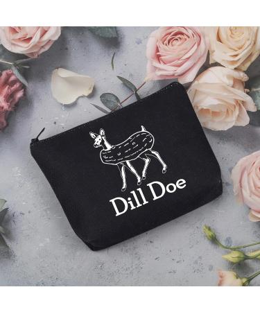 CENWA Funny Dill Pickle Gift Dill Doe Humor Deer Cucumber Cosmetic Bag Humorous Deer Gift Dill Doe - Buy Online on SooperMarket.com