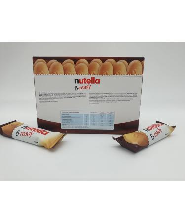 Nutella B-ready 15 Bars Wafer Filled With Hazelnut Spread with Cocoa Individually Wrapped Nutella 15 X 22g Bars. On the go snacks for all ages. - Buy Online on SooperMarket.com