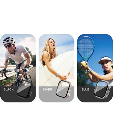 BHARVEST 3-Pack Case for Apple Watch Ultra 49mm with Tempered Glass Screen Protector | Starlight, Rose Gold, Clear | Scratch Resistant Hard PC Cover | Ultra Accessories - Buy Online on SooperMarket.com