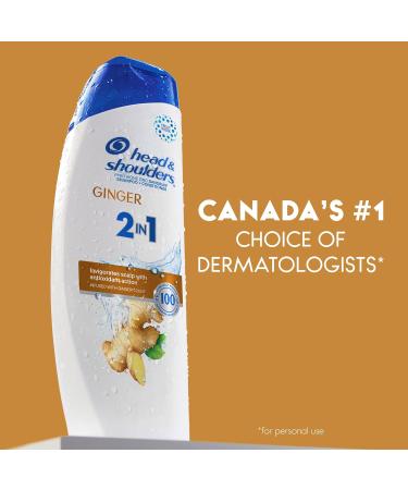 Head & Shoulders Ginger 2-in-1 Anti-Dandruff Shampoo + Conditioner 370 mL - Buy Online on SooperMarket.com