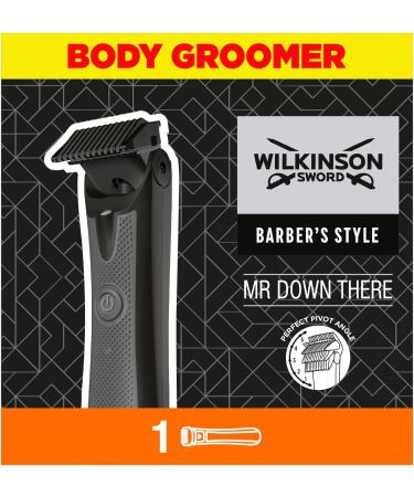 Wilkinson Sword 'Mr Down There' Electric Body Trimmer for Men - Rechargeable Grooming Tool Best International Shipping - Buy Online on SooperMarket.com