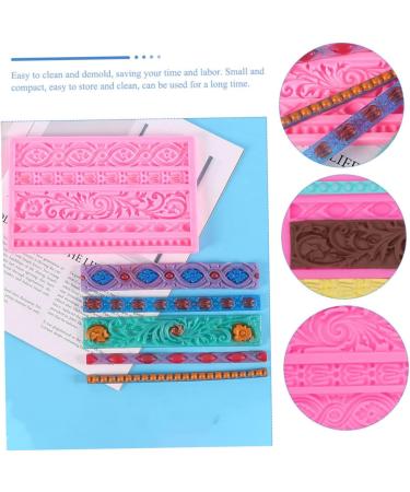 2pcs Silicone Cake Mold Silicone Candy Cake Lace Mold Silicone Cupcake Molds Wedding Cake Decor Silicone Chocolate Mold Cake Baking Sunflower Mold Pattern Silica Gel Baking Mold 19X12X1CMx2pcs - Buy Online on SooperMarket.com