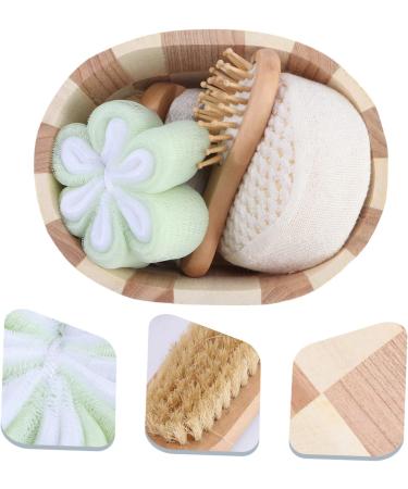 6-Piece Bathroom Set | Scrubbing Balls & Bathing Tools | Shower Supplies for Ultimate Clean - Buy Online on SooperMarket.com