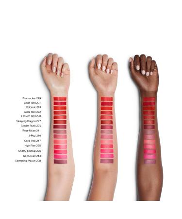Shiseido VisionAiry Gel Lipstick - Coral Pop 217 - Long-Lasting Full Coverage Formula with Triple Gel Technology - Buy Online on SooperMarket.com