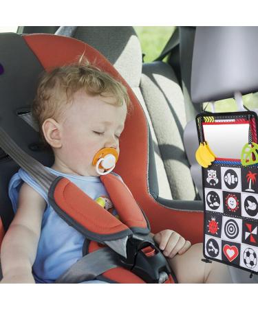 Leadstar Baby Mirror & Quiet Book | Crackling Fabric Book & Contrast Cards for Newborns (0-6 Months) - Buy Online on SooperMarket.com