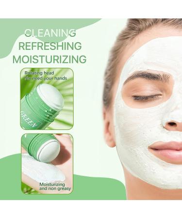 Anguishil Green Tea Mask Stick - Deep Cleanse & Oil Control for All Skin Types (1 PCS) - Buy Online on SooperMarket.com