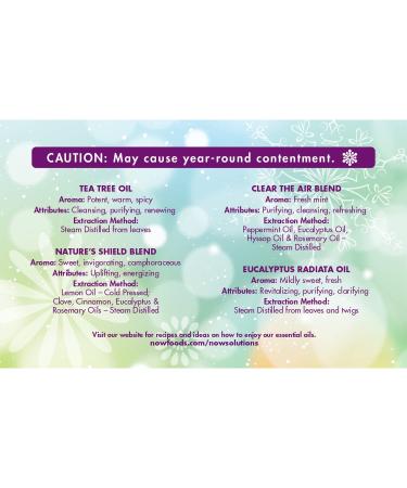 Now Foods Seasonal Changes Essential Oils Kit - 4 Bottles (10ml each) for Balance - Buy Online on SooperMarket.com