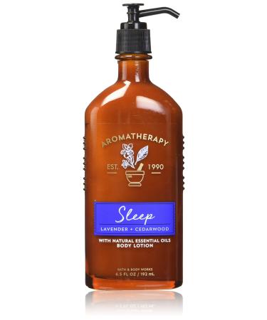 Bath and Body Works Sleep Lavender Cedarwood 6.5 Ounces Aromatherapy Lotion