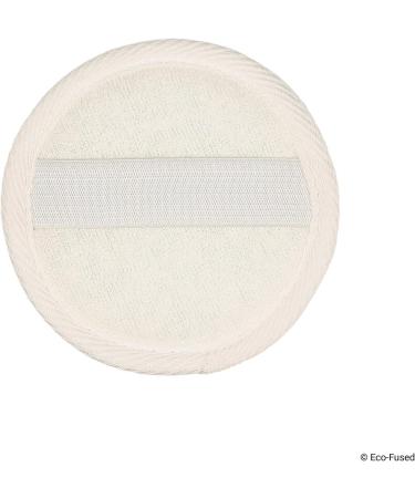 Natural Loofah Pads (Pack of 5) - Exfoliating Scrub Sponges for Shower/Bath - Essential Skin Care Product - Fibrous Texture - Face/Body Wash - Wet & Apply Soap - Buy Online on SooperMarket.com