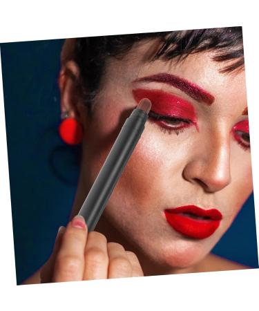 WOFASHPURET Makeup Eyeshadow Eyeshadow Eye Makeup Brush Eye for Makeup Eye Makeup Stick Eye Shadow Tool Lasting 1 count (Pack of 1) Silver - Buy Online on SooperMarket.com