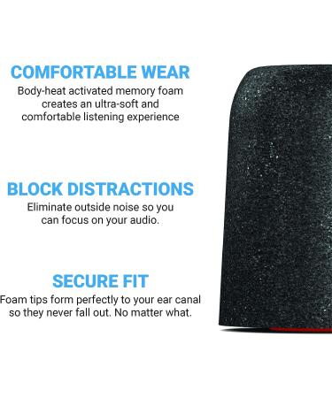 Comply Professional Series Memory Foam Tips - Large Size (3 Pairs) for Shure Earbuds - Buy Online on SooperMarket.com