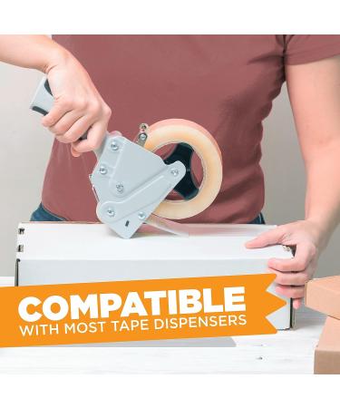 Tape King Clear Packing Tape - 60 Yards Per Roll (6 Refill Rolls) - 2 Inch Wide Stronger 2.7mil  Heavy Duty Sealing Adhesive Industrial Depot Tapes for Moving Packaging Shipping  Office & Storage 6 Rolls / 2" Wide 6 - Buy Online on SooperMarket.com