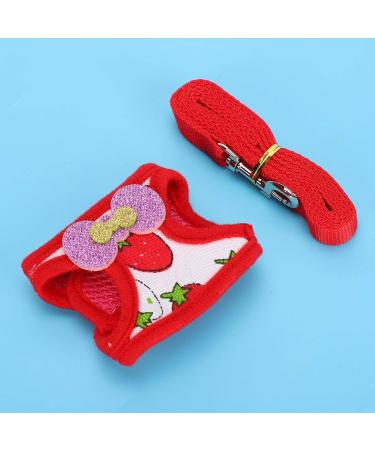 Fdit Small Animals Harness and Leash Set Soft Harness with Lead for Rabbits Bunny Rabbits Adjustable Harness (S) - Buy Online on SooperMarket.com