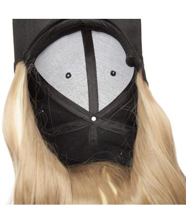 Buy Affordable Tess Extensions 16 Ombre Light Brown/Blond Synthetic Hair with Black Baseball Cap | 290g Women's Hair Extensions - Buy Online on SooperMarket.com