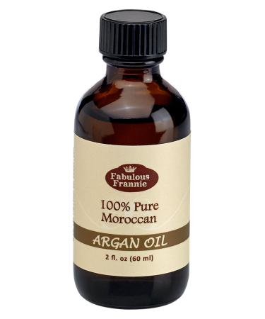 Fabulous Frannie Moroccan ARGAN Oil 100% Pure for Hair Skin Nails Carrier Treatment Oil 2oz