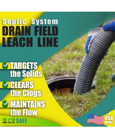 Buy GREEN PIG Drain and Leach Field Treatment - Fast Clog Clearance Odor Removal & Septic Tank Solution - International Shipping Available - Buy Online on SooperMarket.com