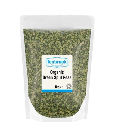 Organic Green Split Peas 1kg | Certified Organic by Fenbrook Organic