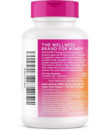 Pink Stork Total Lactation: Breast Feeding Essentials Lactation Supplements for Increased Breast Milk Women-Owned 60 Capsules - Buy Online on SooperMarket.com