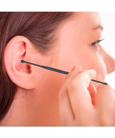 Spring Ear Pick Kit - Double-Headed Steel Removers for Wax Removal - Portable Spiral Massage Tool for Home Use - Buy Online on SooperMarket.com