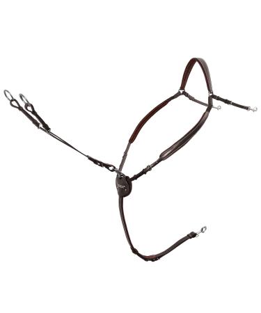 Passier breastplate Marcus Ehning black silver with martingale fork one size