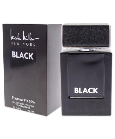 Nicole Miller Black Mens Eau De Toilette Spray 3.4 Oz - Buy Online on SooperMarket.com