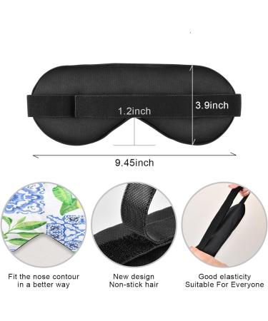 WELLDAY Lemon Ceramic Sleep Mask - Adjustable Eye Shade Cover for Men and Women - Buy Online on SooperMarket.com