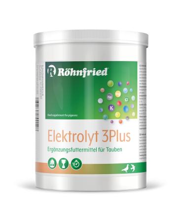 Rohnfried Elektrolyt 3Plus - Feed Supplement for pigeons - Water Resources- Muscle function - Fast energy (600 g)