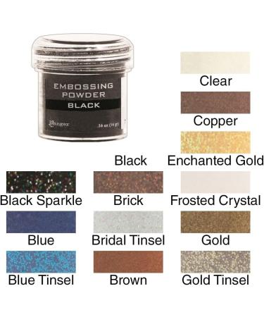Ranger Embossing Powder .50oz Jar - Clear | High-Quality Crafting Supplies - Buy Online on SooperMarket.com