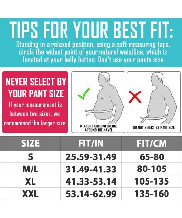 Back Brace for Lower Back Pain Relief | Adjustable Lumbar Support Belt for Men & Women | XXL for Herniated Disc Sciatica & Scoliosis - Black - Buy Online on SooperMarket.com
