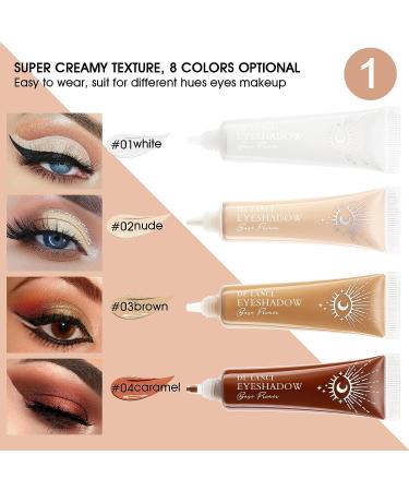 DeLanci Eye Primer Cream - Anti-Aging, Long-Lasting, Waterproof Matte Makeup Base for Oily and Sensitive Eyelids - Buy Online on SooperMarket.com