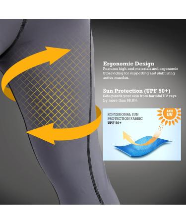 Buy Boomcool Men's Compression Pants - XXL Black/Gray Running Trousers with Pockets for Fitness Gym Yoga & Cycling | International Shipping Available - Buy Online on SooperMarket.com
