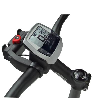 ClickFix handlebar adapter E with lock for e-bikes with display universal-suitable for handlebars with 22-26 mm and oversize handlebar 31.8 mm diameter