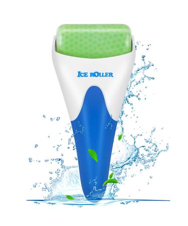LATME Ice Roller for Face Eyes,Womens Gifts,Face Massager Roller Puffiness Migraine Pain Relief and Minor Injury(Green)