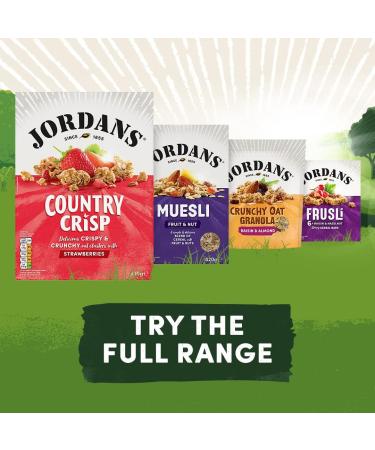 Jordans Country Crisp Red Velvet Ltd Ed | Breakfast Cereal | Vegetarian | 6 PACKS of 400g Red Velvet 400G (Pack of 6) - Buy Online on SooperMarket.com