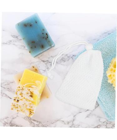 Mikinona 2 Pcs Soap Bag Exfoliating Soap Pouch Bathing Soap Travel Organizer Bags Body Sponges Soapdish Nylon - Buy Online on SooperMarket.com