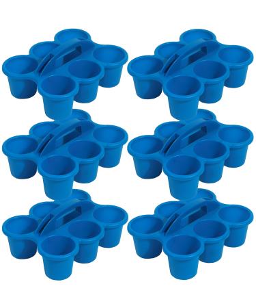Deflecto Caddy Cup 12.1 x 5.3 x 9.6 Blue 6 Count