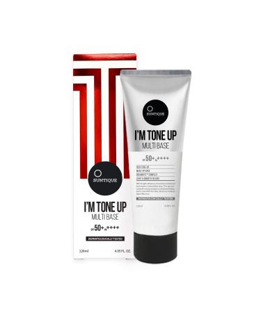 Suntique I'm Tone Up Multi-base  Sunscreen with make up base  SPF50+ PA++++  4.05 fl.oz.
