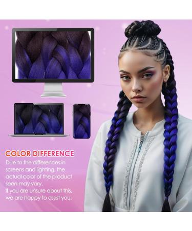 Silk-co 24inch Jumbo Braids Hair Afro Braiding Hair Extensions Ombre Silky Synthetic Heat Resistant 100g-Medium Brown 24 Inch Medium Brown - Buy Online on SooperMarket.com