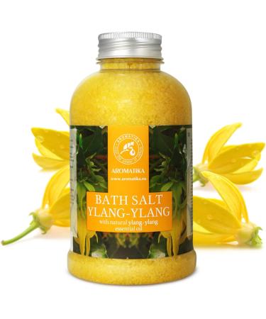 100% Natural Ylang Ylang Bathing Salt 600g | Stress Relief Sleep Aid & Aromatherapy | Spa Quality Relaxation - Buy Online on SooperMarket.com