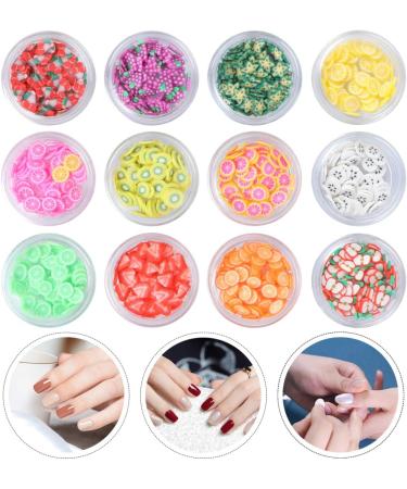 Uonlytech 3D Fruit Nail Art Slices - Nail Supplies for Lip Gloss & Cellphone Decorations - Buy Online on SooperMarket.com