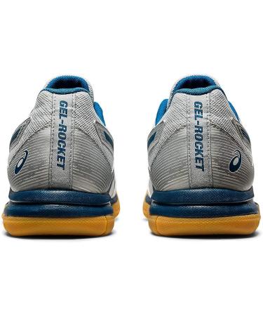 ASICS Gel-Rocket 9 Men's Shoes - Glacier Grey/Mako Blue - Size 6 - Buy Online on SooperMarket.com