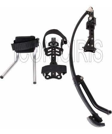Skyrunner Jumping Stilts with 80-90KG Load Capacity for Men and Women - Bouncing Spring Fitness Shoes - Buy Online on SooperMarket.com