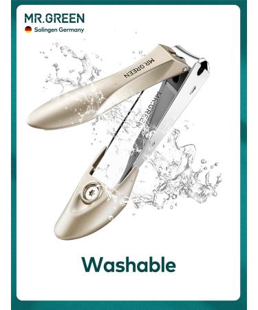 Professional Nail Clippers for Thick Nails - Premium Stainless Steel Sharp and Durable with Catcher - Ideal for Babies Children and Adults - Buy Online on SooperMarket.com
