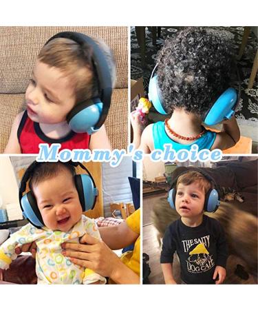 Baby Ear Protection Noise Cancelling Headphones for Kids for 0-3 Years Babies Blue - Buy Online on SooperMarket.com