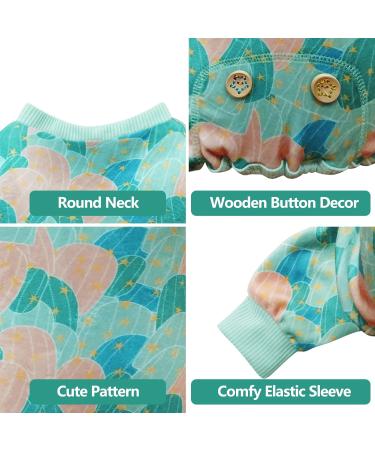 KYEESE Cactus Dog Pajamas - Stretchable Soft Material for Small Dogs & Cats - X-Large - Buy Online on SooperMarket.com