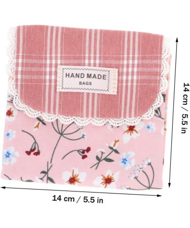 3pc Rural Cotton Bouquet Period Napkin Storage Bag Set for Girls - Buy Online on SooperMarket.com