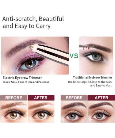 Rechargeable Painless Eyebrow Hair Remover by Reazeal - Buy Online on SooperMarket.com