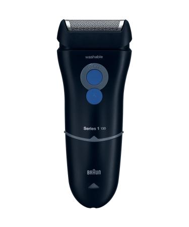 Braun Series 1 130s Men's Electric Foil Shaver Corded Electric Razor Smart Control Black