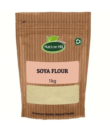 Soya Flour 1kg Dried Soy Powder Heat Treated High Protein by Hatton Hill